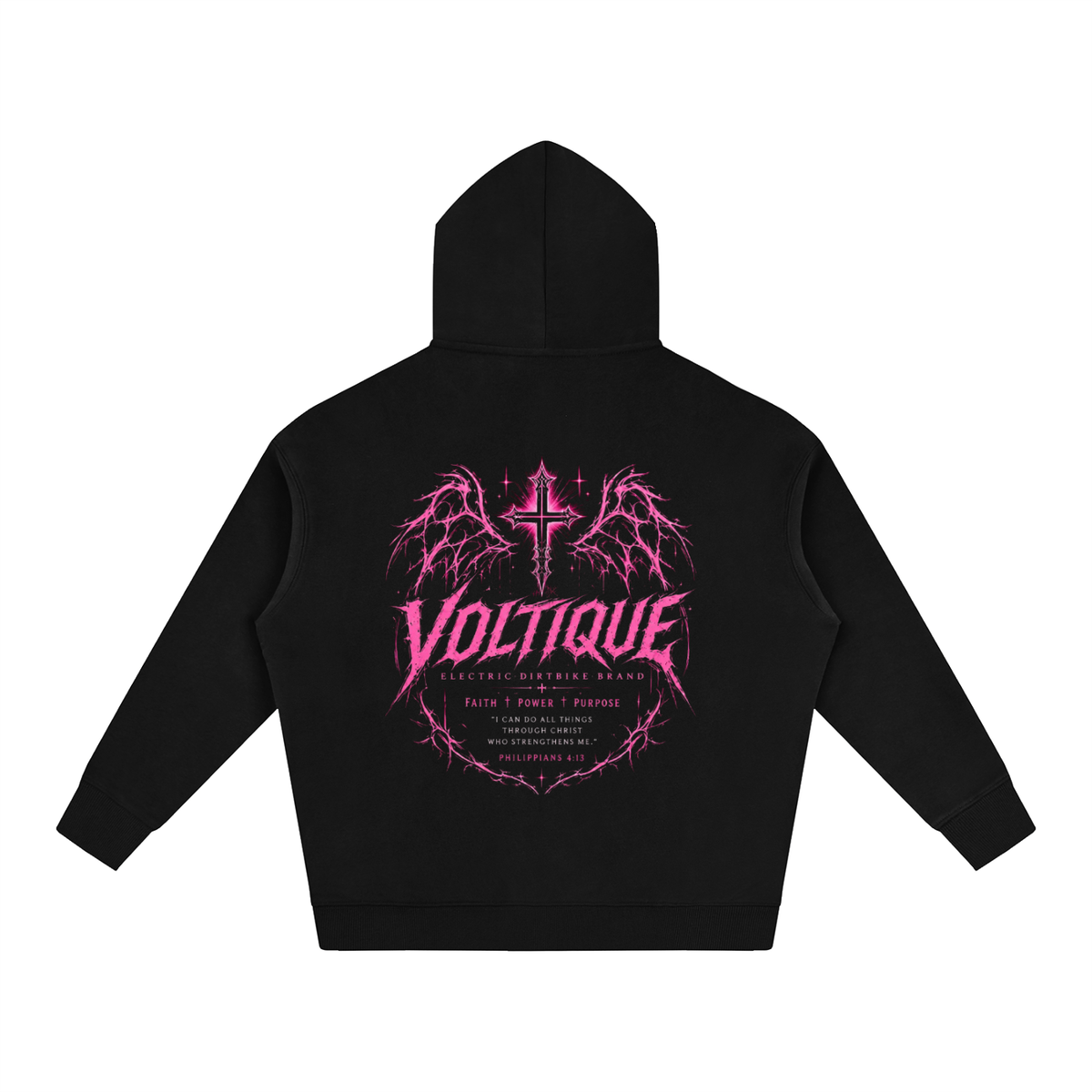 voltique Oversize Fleeced Hoodie