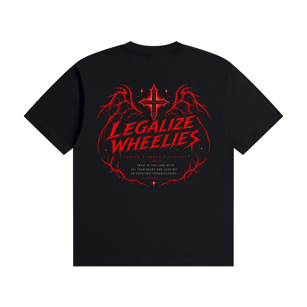 legalize wheelies Cotton T-Shirt