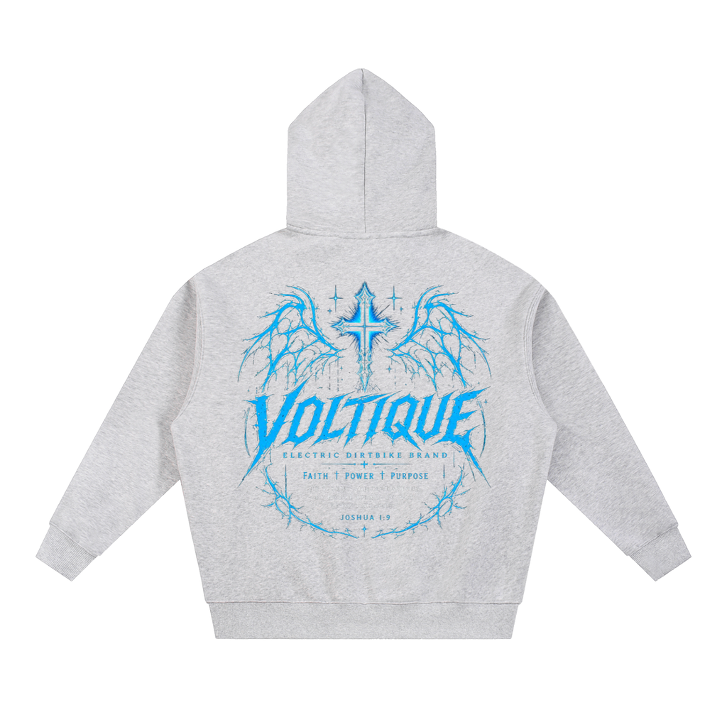voltique Essential Oversized Fleece Boxy Hoodie