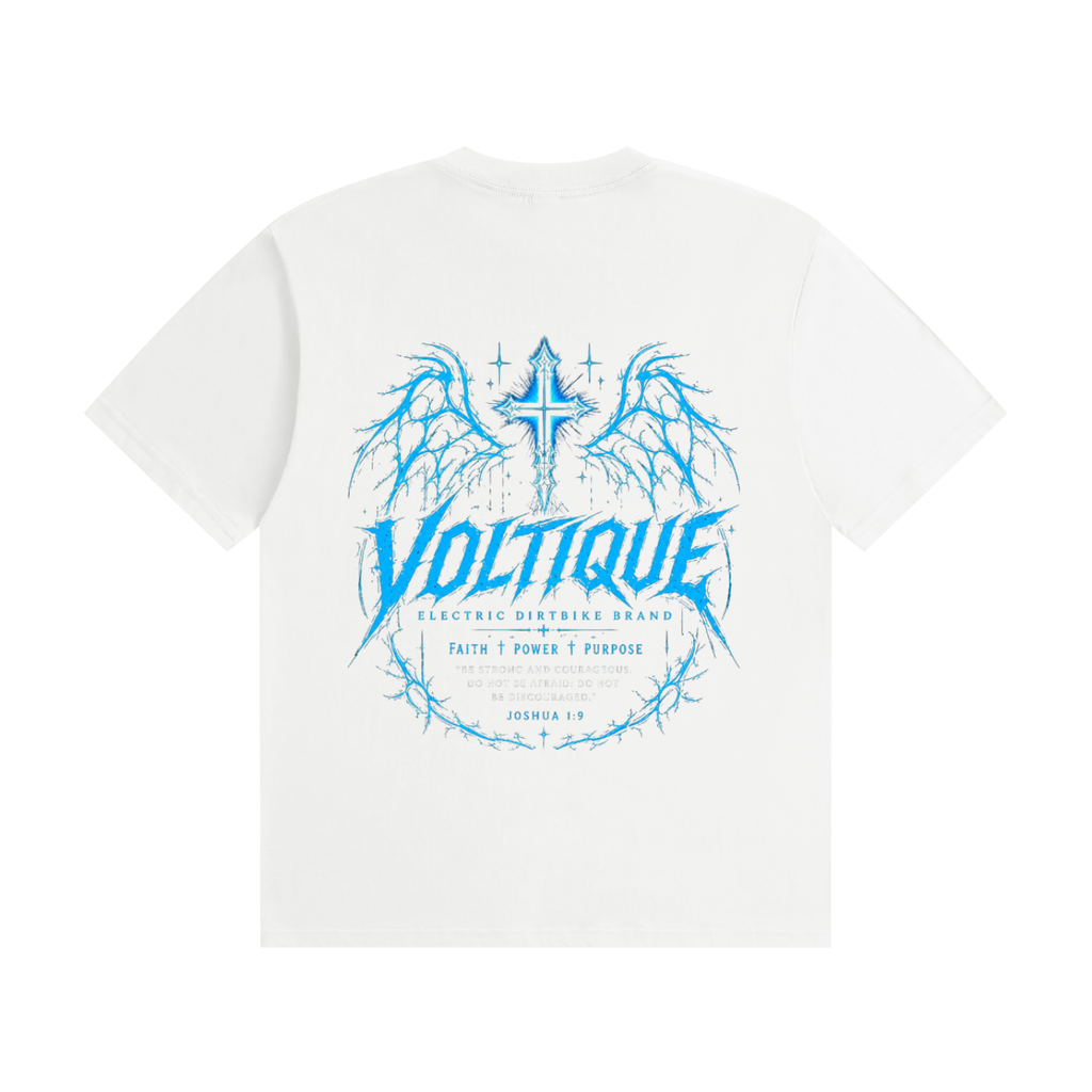 voltique Cotton T-Shirt white