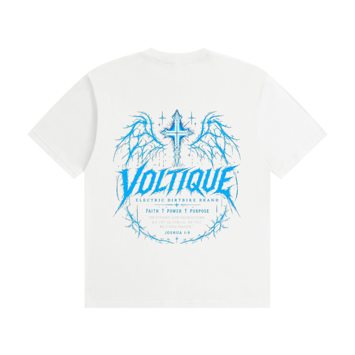 voltique Cotton T-Shirt white
