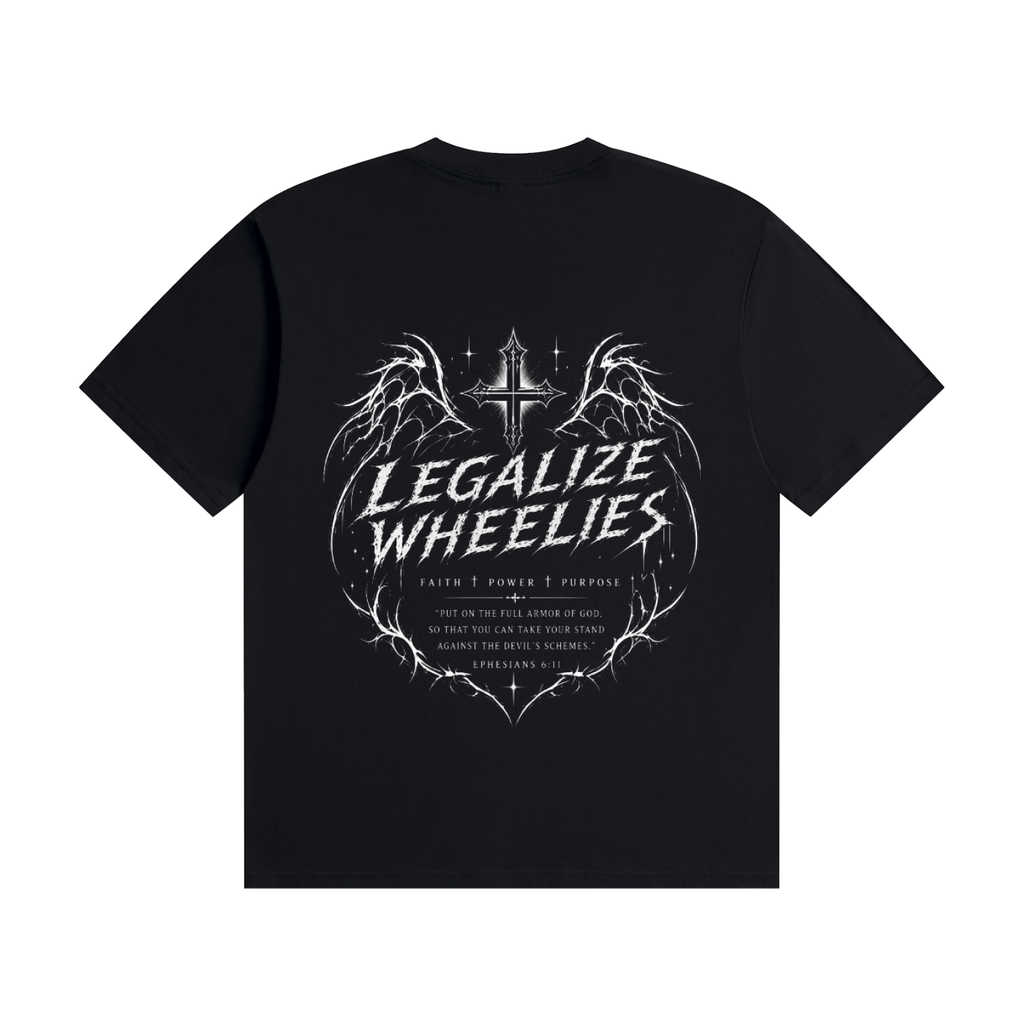 legalize wheelies Cotton T-Shirt