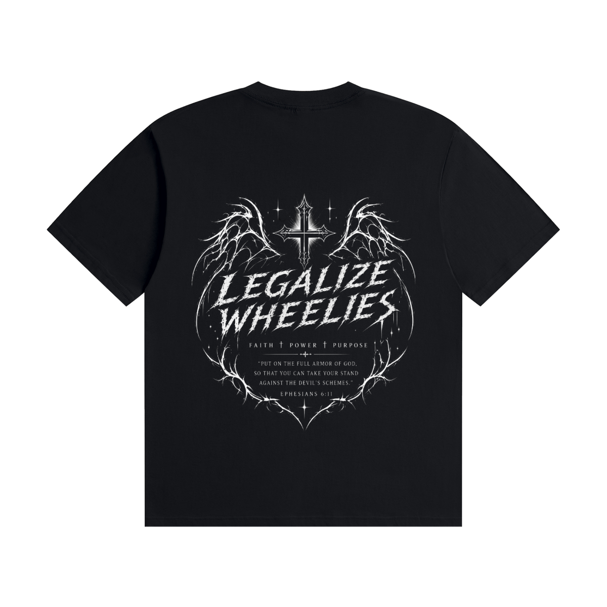 legalize wheelies Cotton T-Shirt