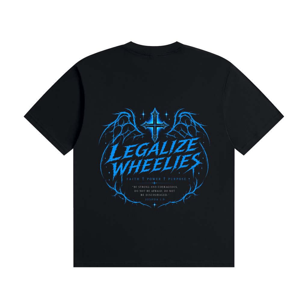 legalize wheelies Cotton T-Shirt