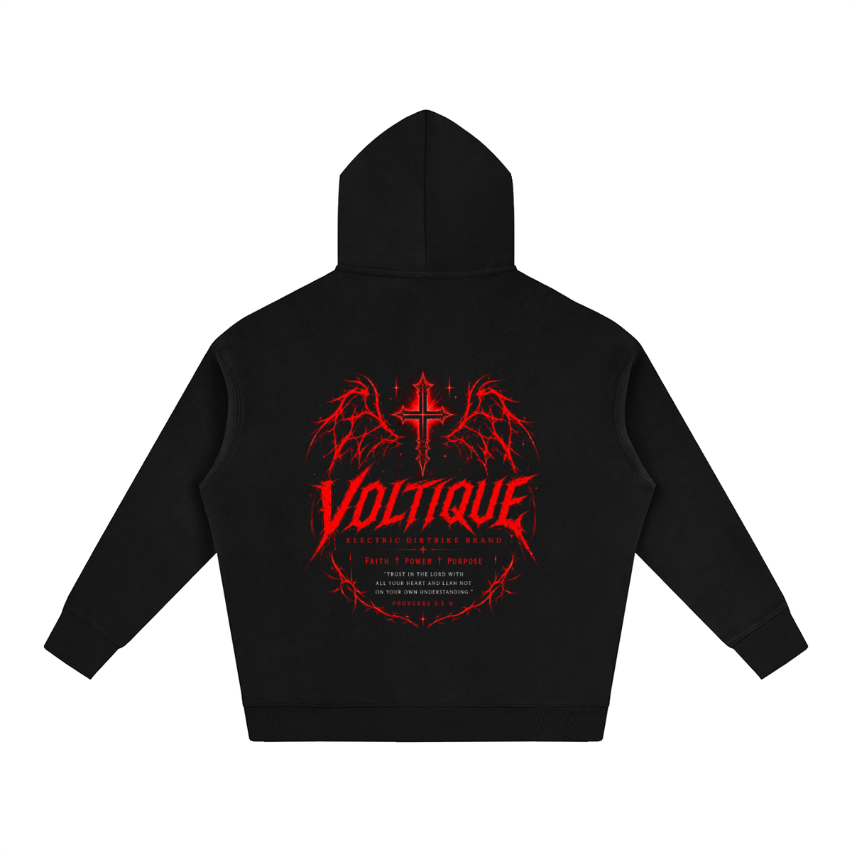 voltique Oversize Fleeced Hoodie