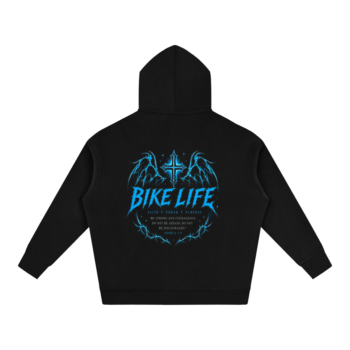 Bike life Oversize Fleeced Hoodie