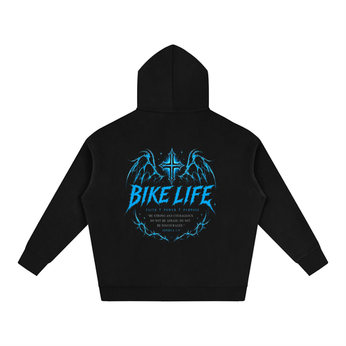 Bike life Oversize Fleeced Hoodie