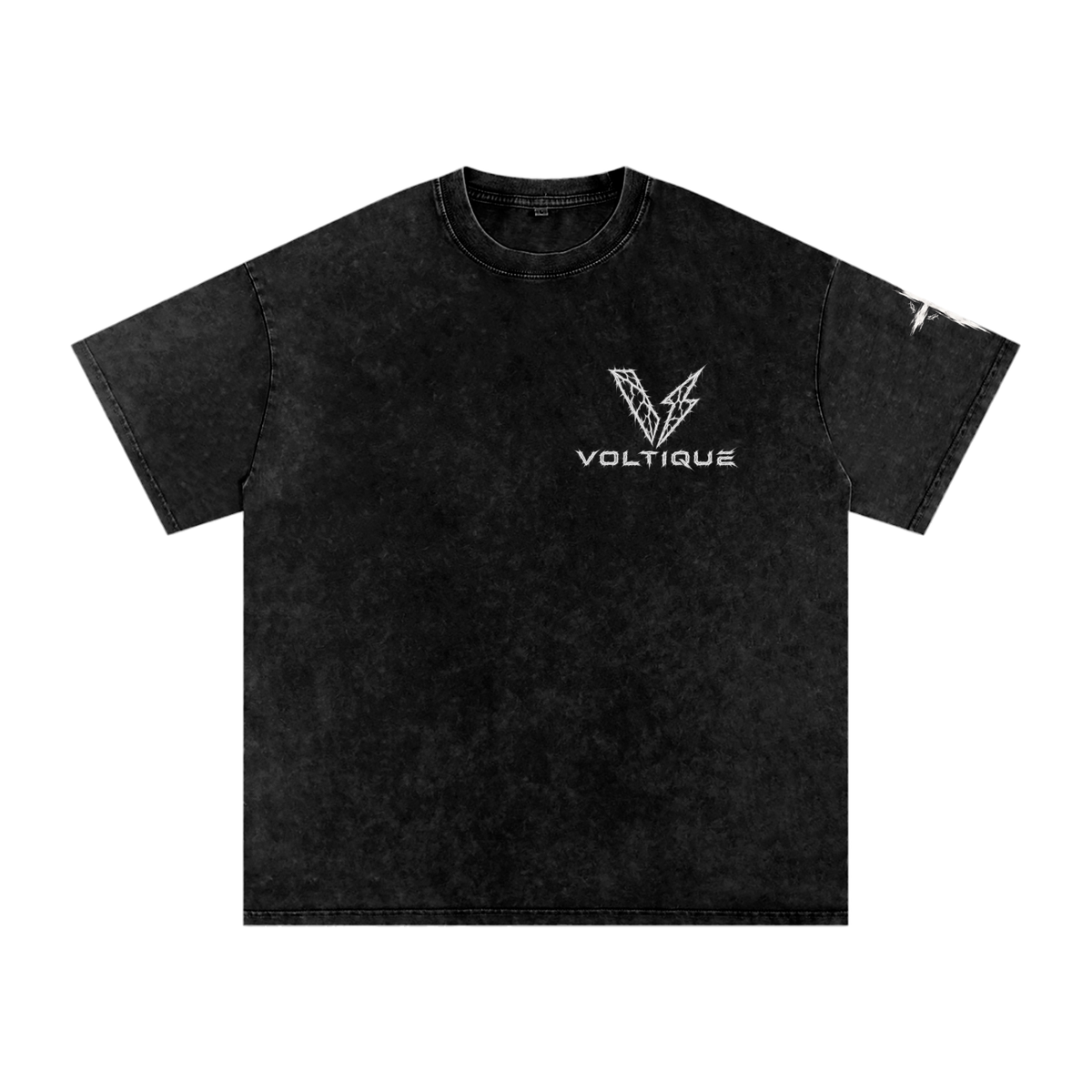 voltique Snow Washed Oversized Cotton T-Shirt